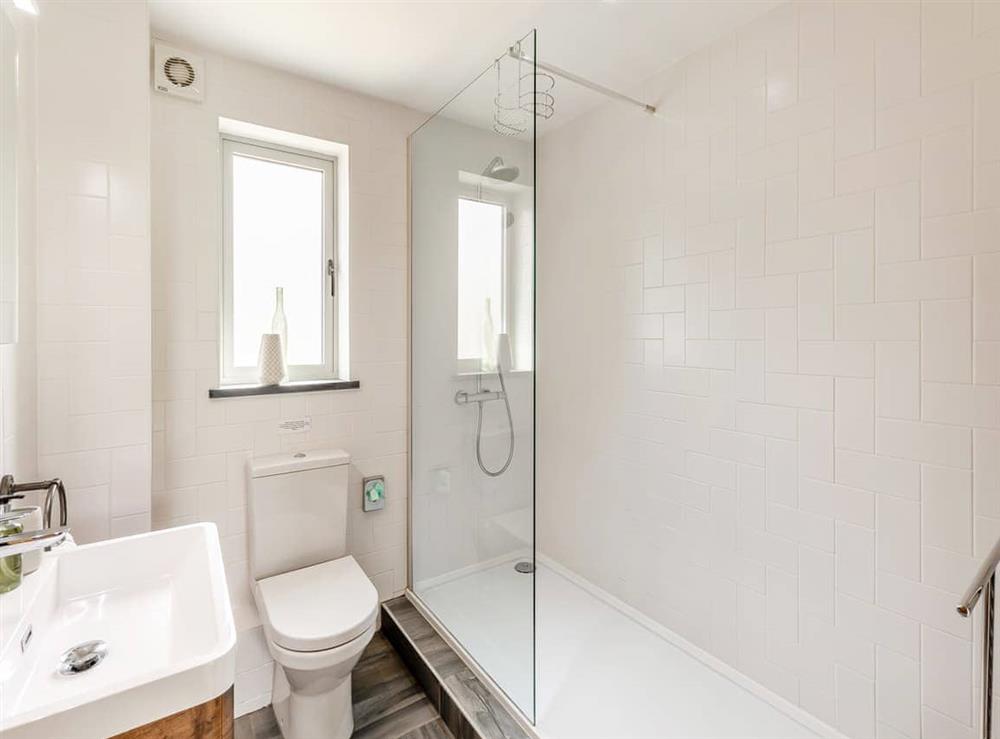 Bathroom at Silver Birch Lodge in Norwood, near Harrogate, North Yorkshire