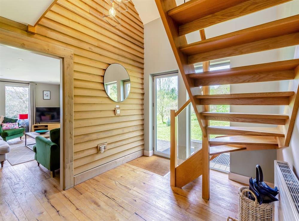 Hallway at Silver Birch Lodge in Norwood, near Harrogate, North Yorkshire