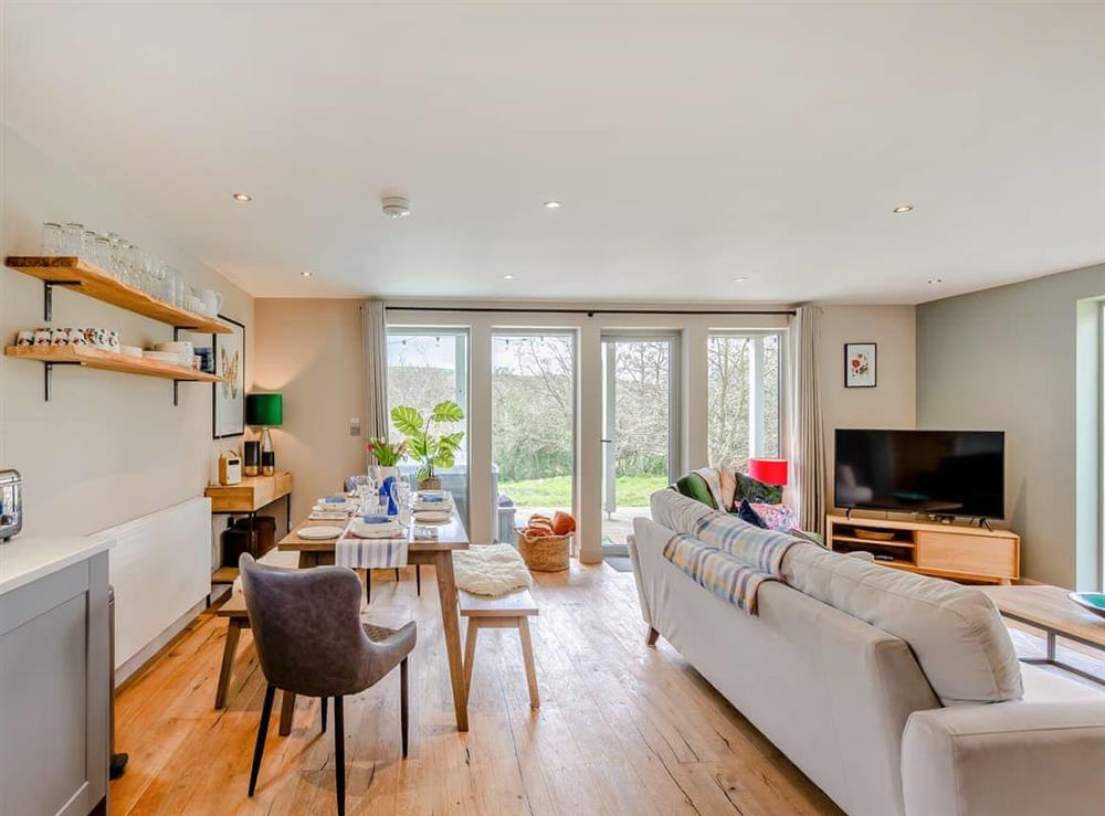 Open plan living space (photo 2) at Silver Birch Lodge in Norwood, near Harrogate, North Yorkshire