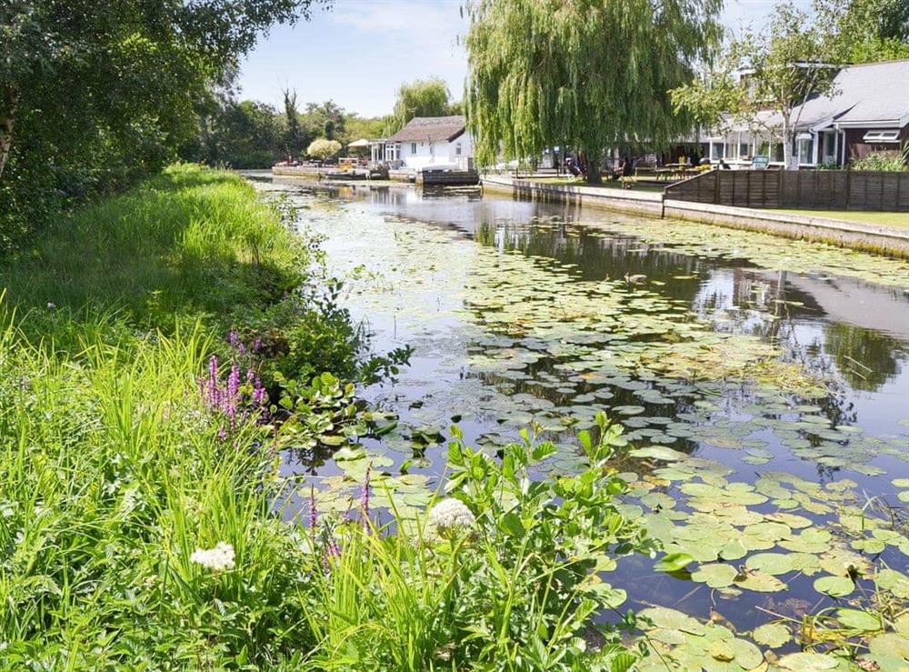 Situated upon a tranquil waterway at Silver Birches in Horning, Norfolk