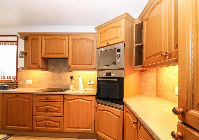 This is the kitchen at Silver Darlings, Whitehills
