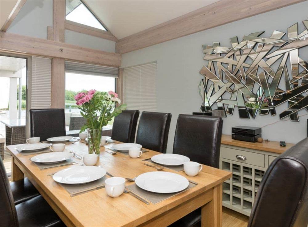 Ample dining space at Silver Dawn in Horning, near Wroxham, Norfolk