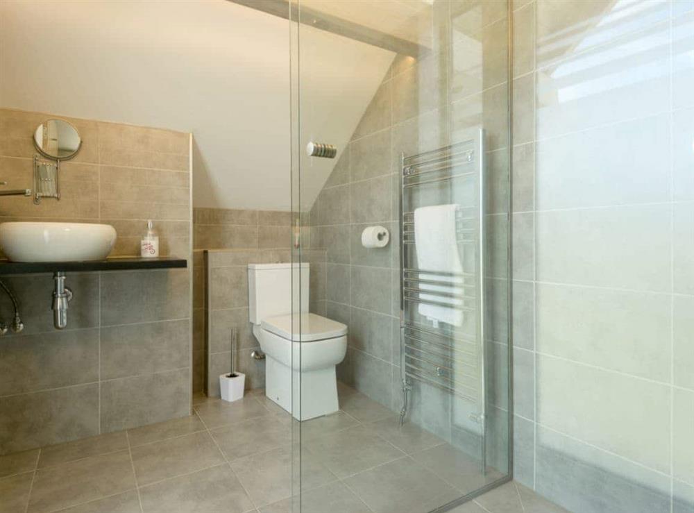 En-suite shower room at Silver Dawn in Horning, near Wroxham, Norfolk