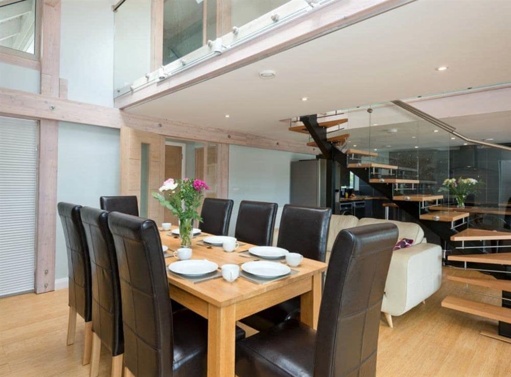 Spacious dining area at Silver Dawn in Horning, near Wroxham, Norfolk