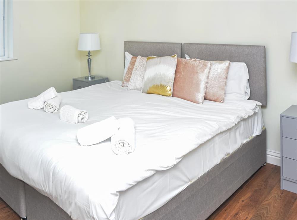 Double bedroom at Silver Springs in Molinnis, Bugle, Cornwall
