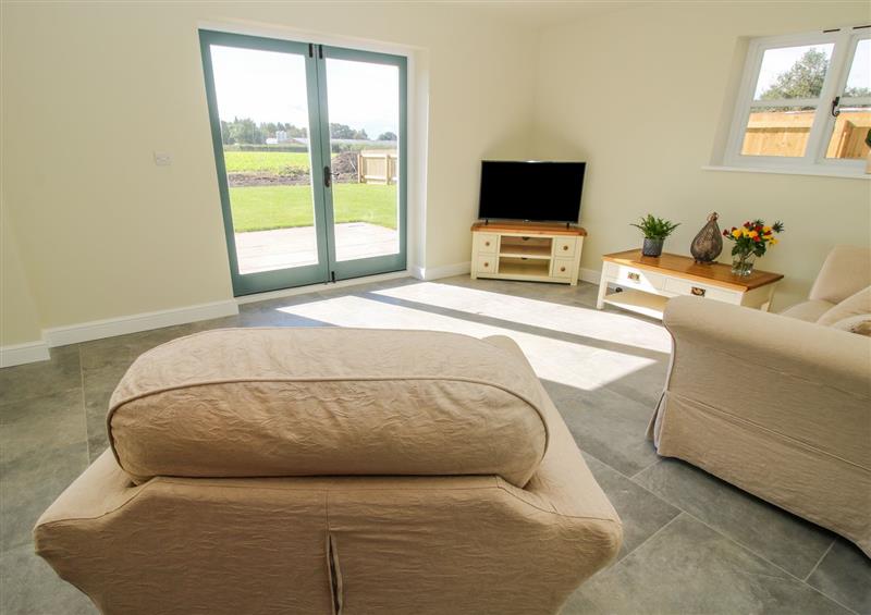 Relax in the living area at Silverdale Barn 2, Butlers Bank near Shawbury