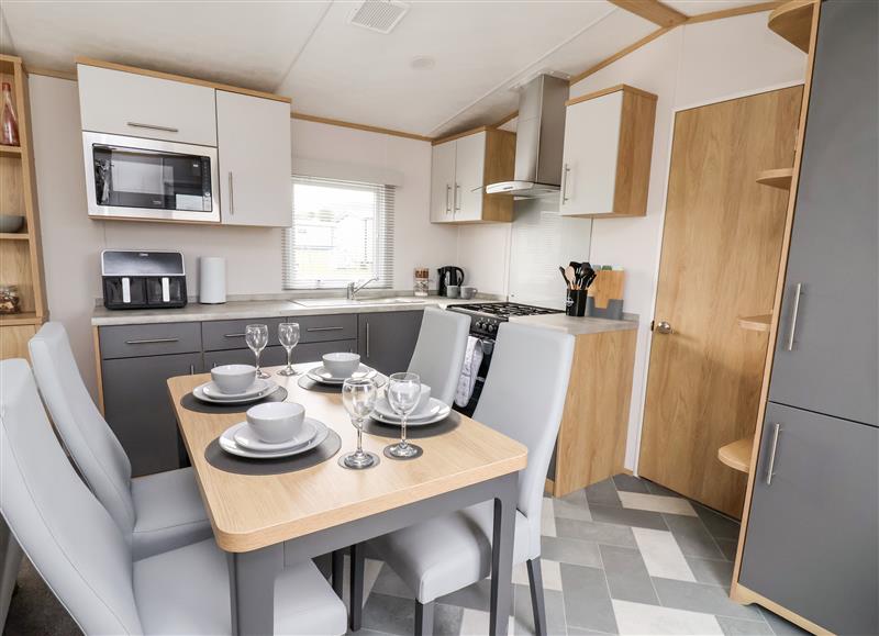 This is the kitchen at Silverdale View, East Heslerton near Sherburn