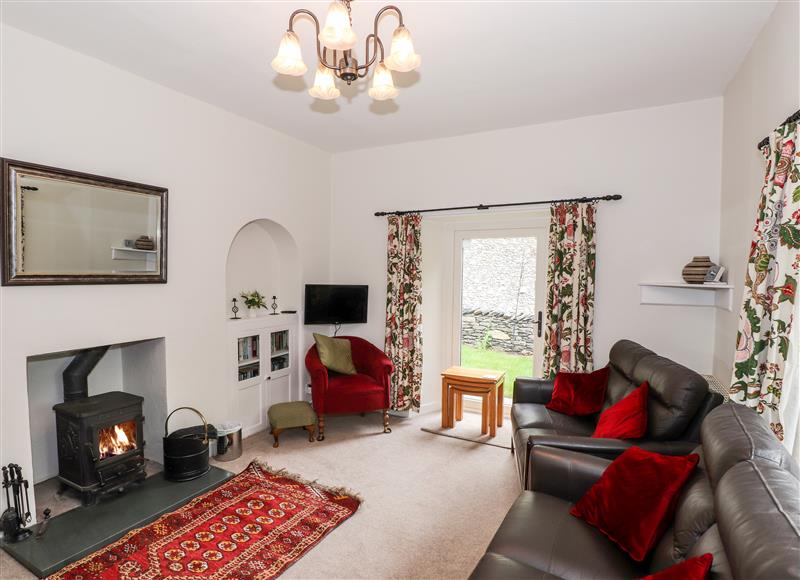 Relax in the living area at Silverthwaite Cottage, Skelwith Bridge near Elterwater