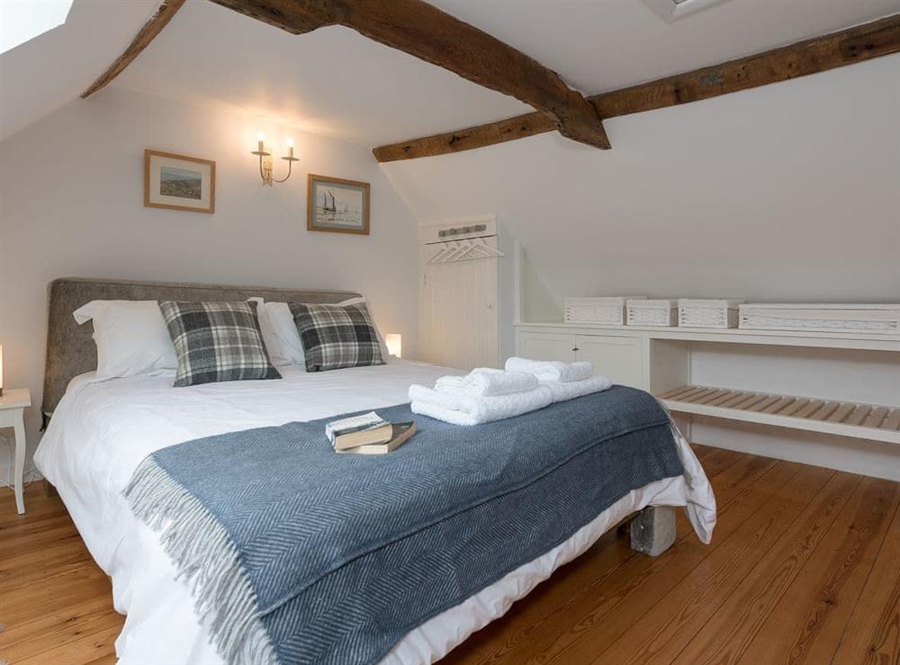 Double bedroom at Simpers Drift in Great Glenham, near Framlingham, Suffolk