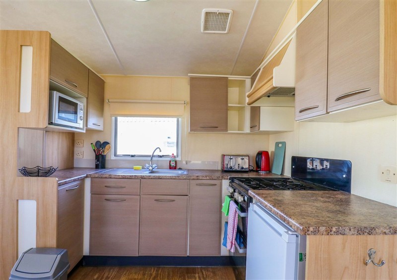 This is the kitchen at Singh Leite & Luisa Family Caravan, St. Osyth