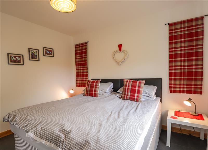 This is a bedroom at Single Malt Cottage, Hallin near Dunvegan