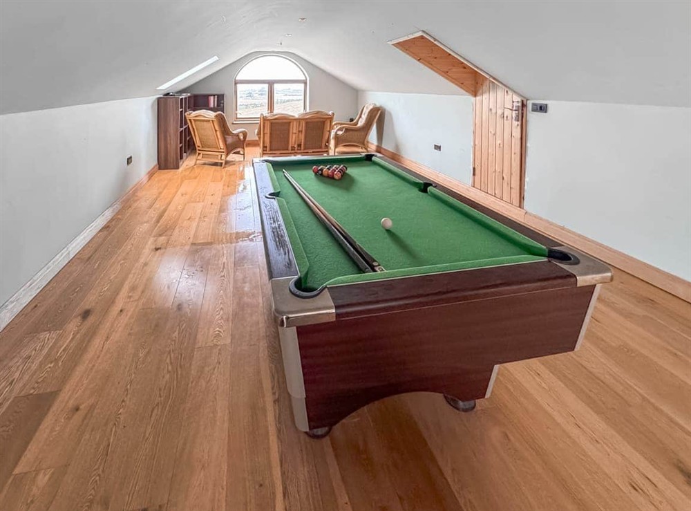 Games room at Sir A Wel in LLANNERCH-Y-MEDD, Gwynedd