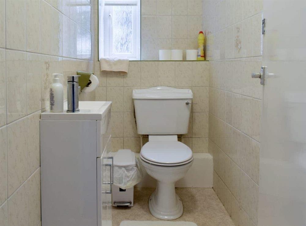 Separate toilet at Sisal Y Gwynt in Llanarmon yn Lal, Denbighshire