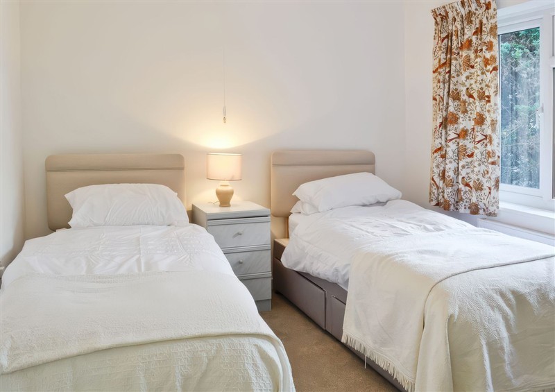 One of the bedrooms at Sisial y Llyn, Bala