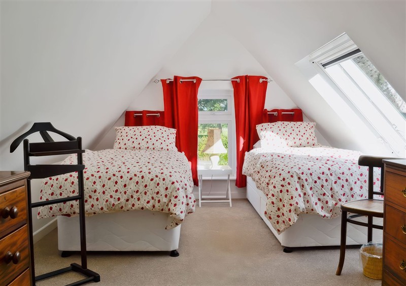 This is a bedroom at Sisial y Llyn, Bala
