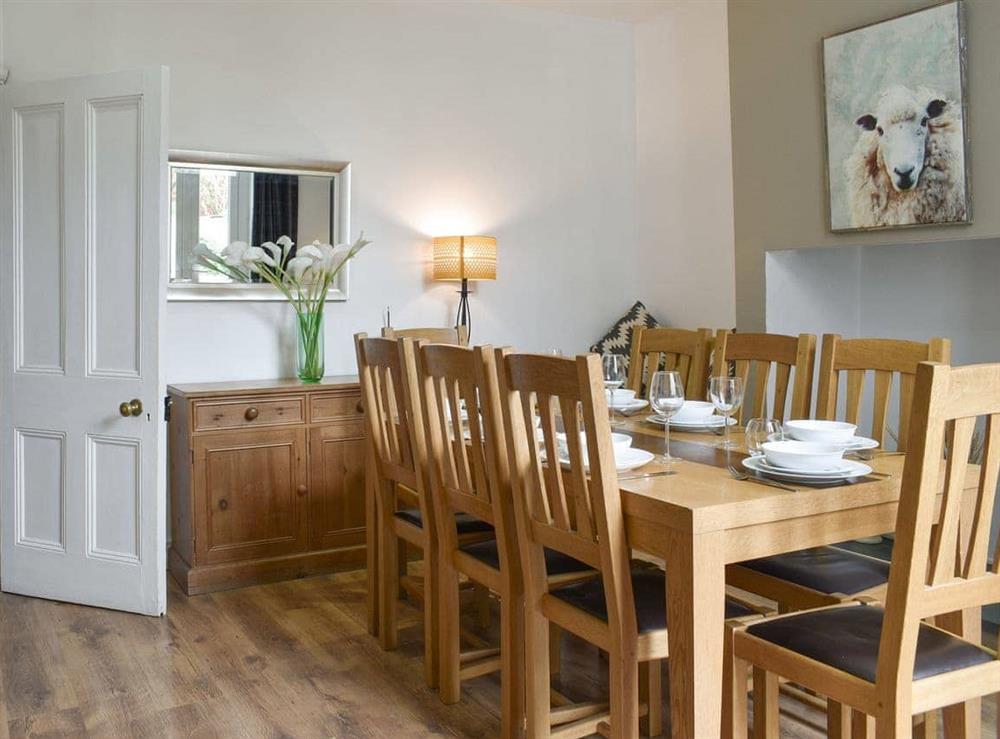 Dining room at Siskin in Keswick, Cumbria