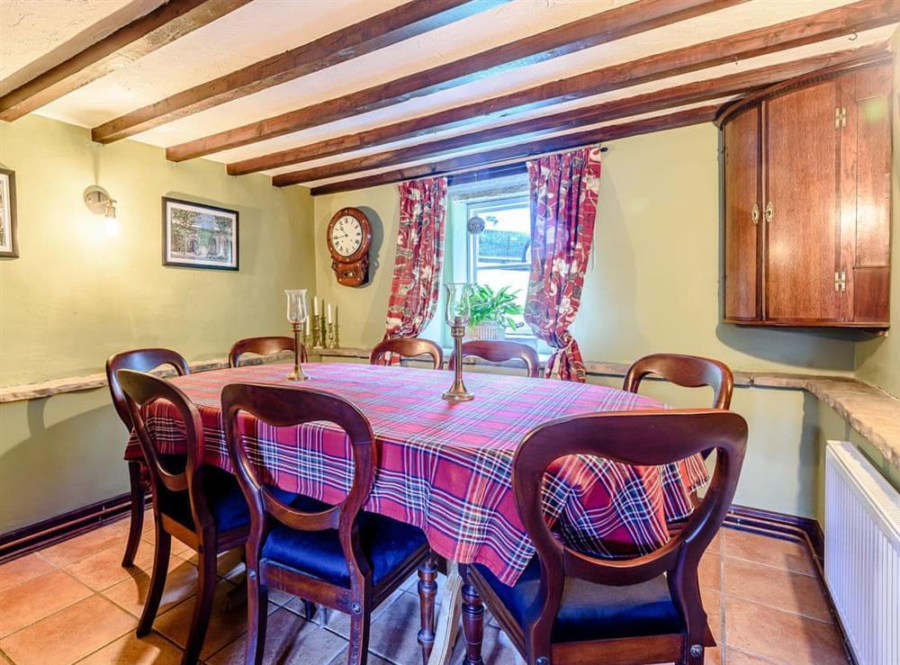 Dining room at Sitch Farm in Matlock, Derbyshire