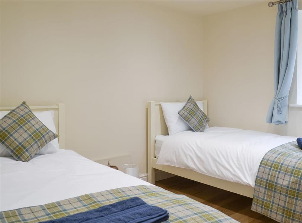 Comfortable twin bedroom at No. 1 Ash Cottage, 