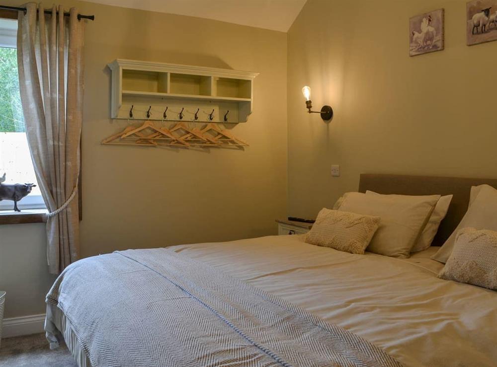 Double bedroom at Cattle Crush Cottage, 