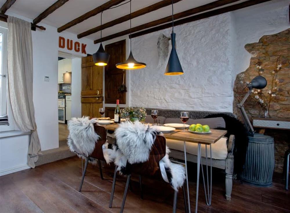 Dining Area at Skerrie Cottage in , Brixham