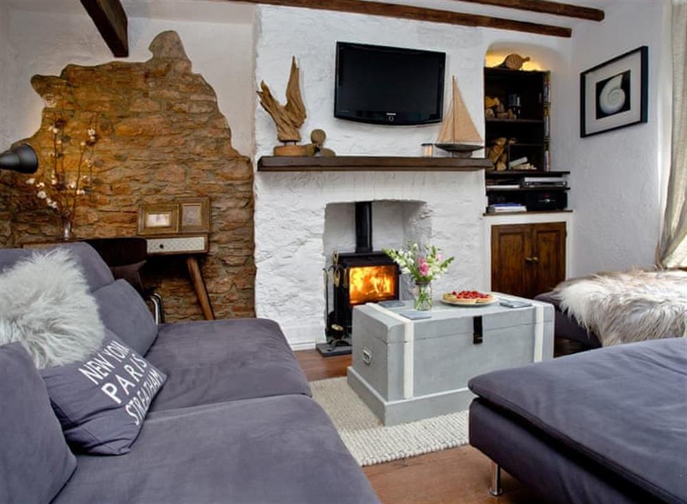 Living area at Skerrie Cottage in , Brixham