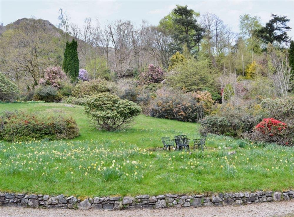 Garden at Skiddaw Apartment in Ambleside, Cumbria