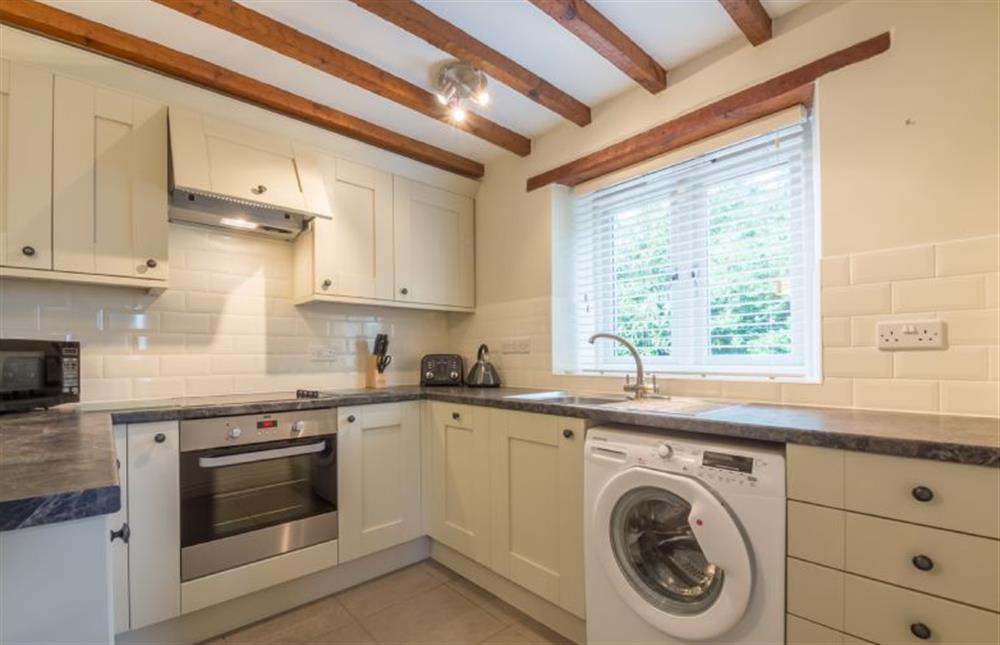 Ground floor: The kitchen is well-equipped at Skimming Stones, North Creake near Fakenham
