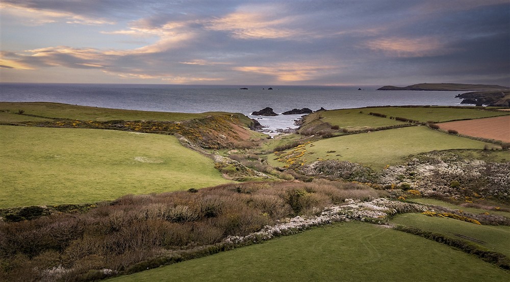 The coastal area by Skippers Cabin, Cornwall at Skipper's Cabin in Padstow, Cornwall