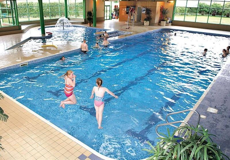 Indoor heated swimming pool at Skipsea Sands in Skipsea, Yorkshire