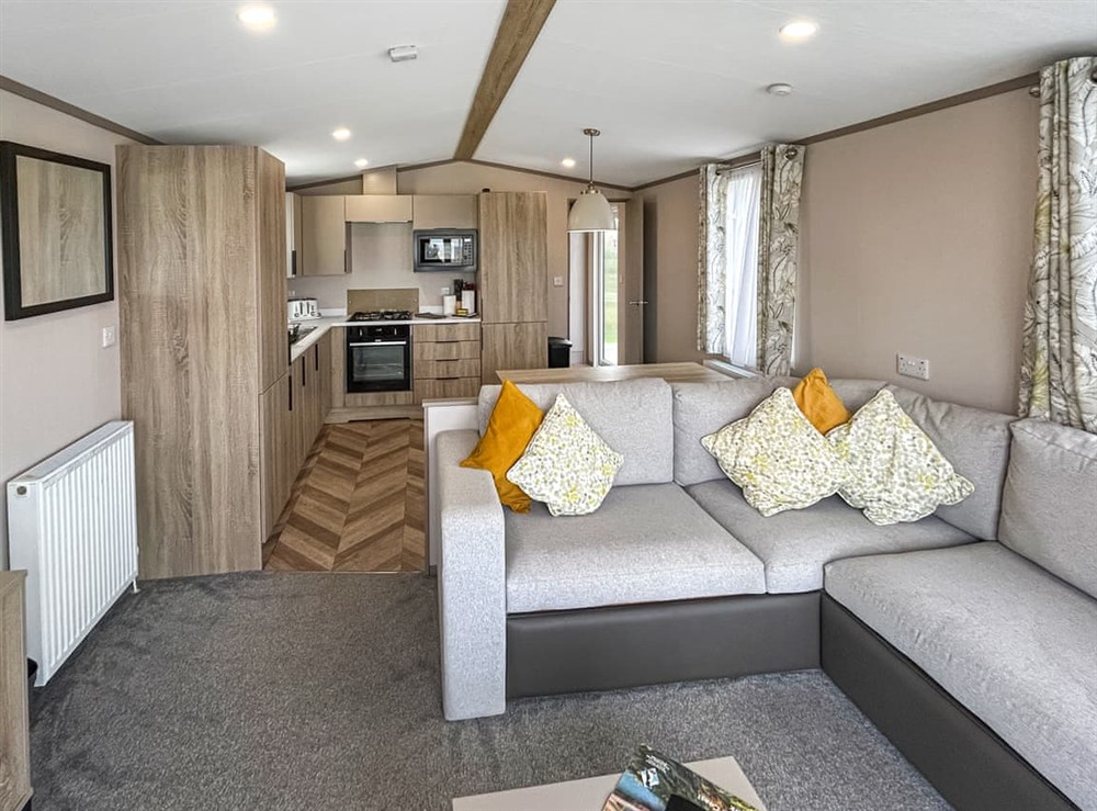 Living area at Skokholm in Littlehaven, Dyfed