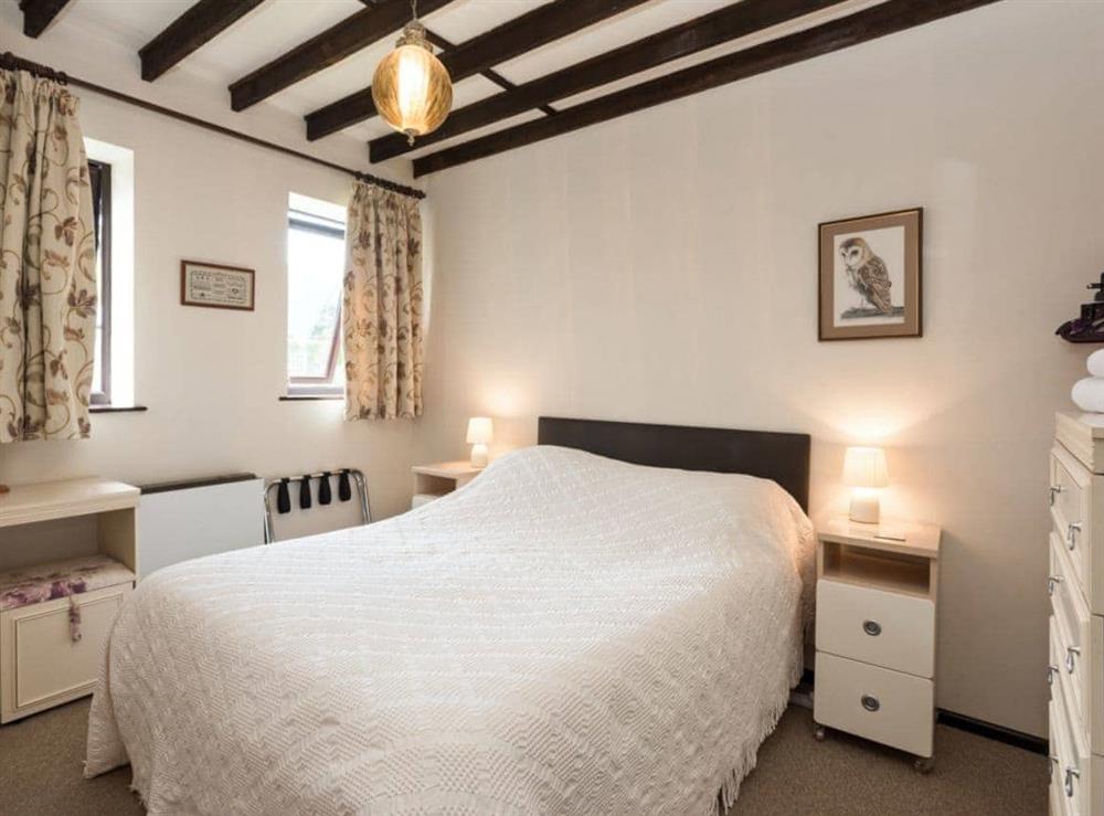 Comfortable and romantic double bedroom at Sky Lark in Weybourne, Norfolk., Great Britain