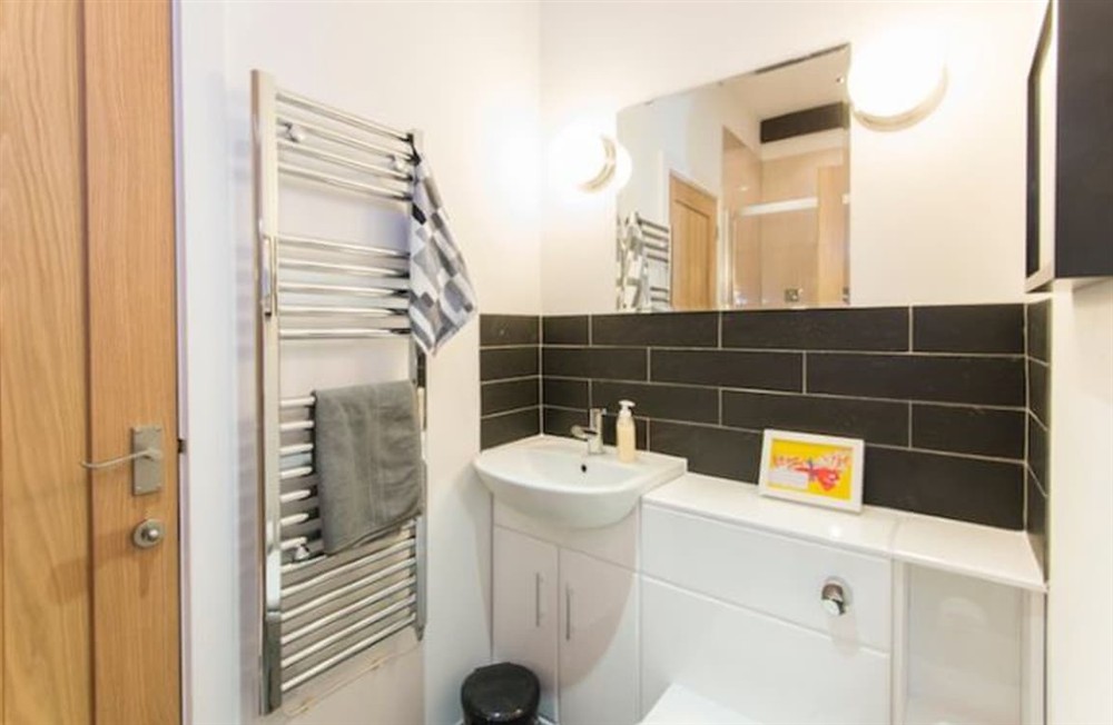 Bathroom at Skyber Barnacott in Bude, Cornwall