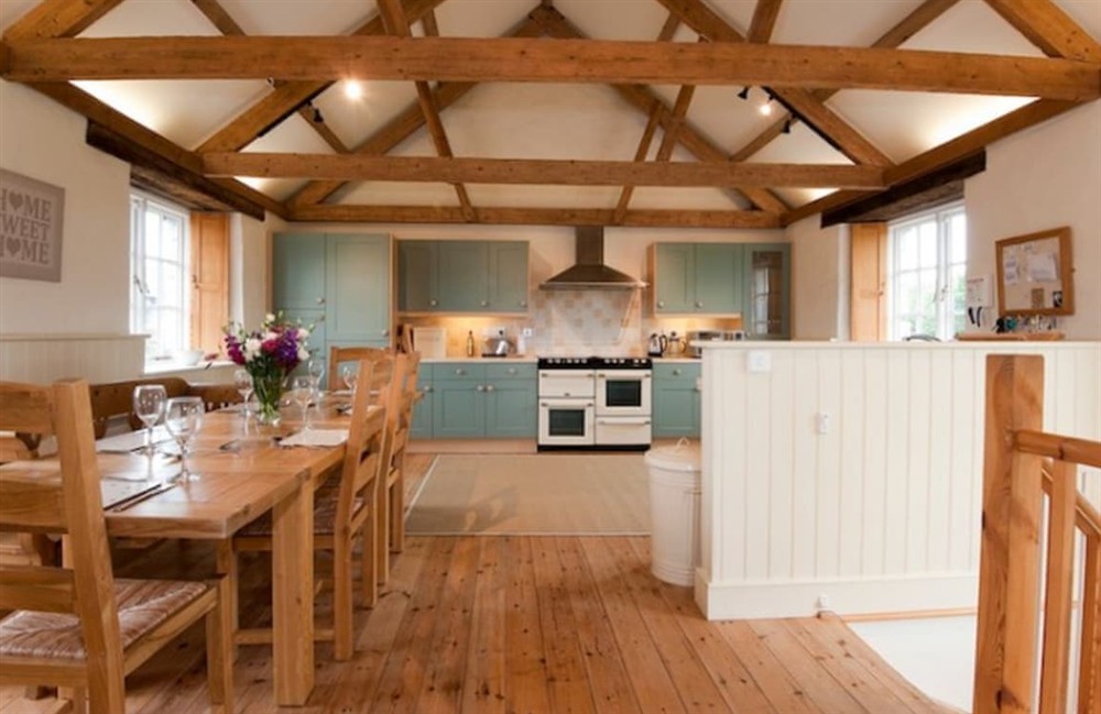 Interior at Skyber Lowen in The Lizard, Cornwall