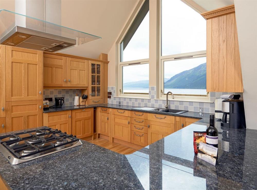 Fantastic well equipped kitchen (photo 2) at Skye Fall in Letterfinlay, near Fort William, Inverness-Shire