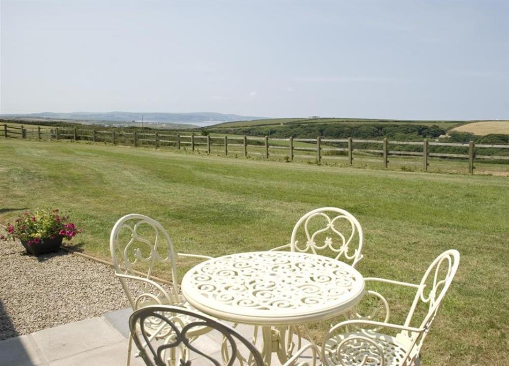 Garden and view at Skylark in Hayle