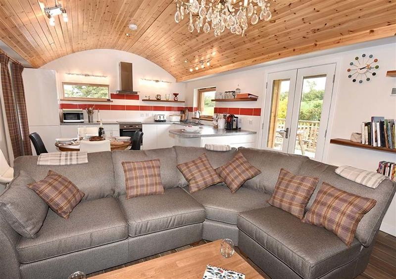 The living area at Skylarks, Ferintosh near to Dingwall
