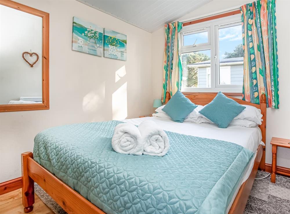 Double bedroom at Skylarks in Padstow, Cornwall