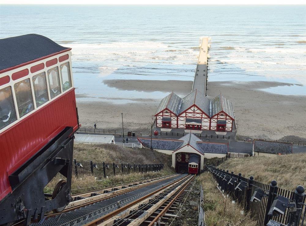 Saltburn cliff tramway at Skylight in Saltburn-by-the-Sea, Cleveland