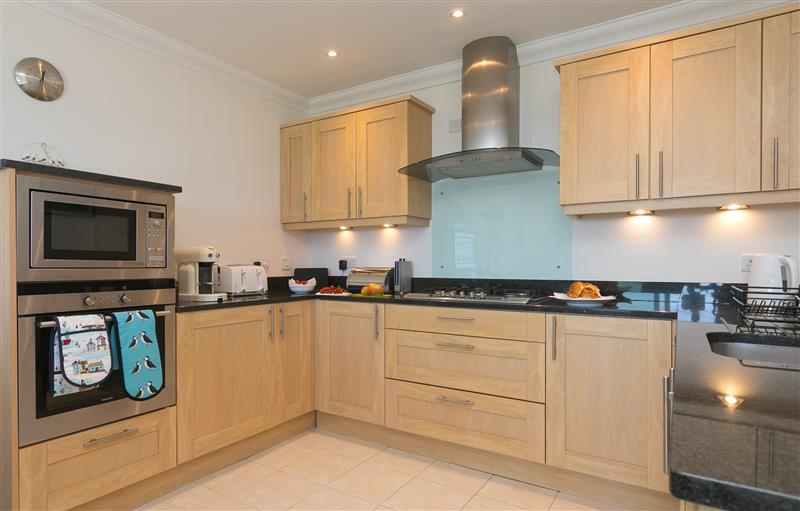 The kitchen at Skysail, Carbis Bay