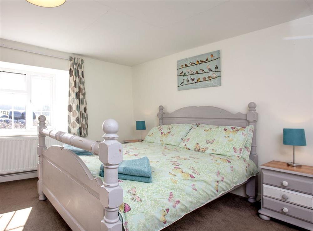 Double bedroom at Slate Quarry Cottage in Northlew, Devon
