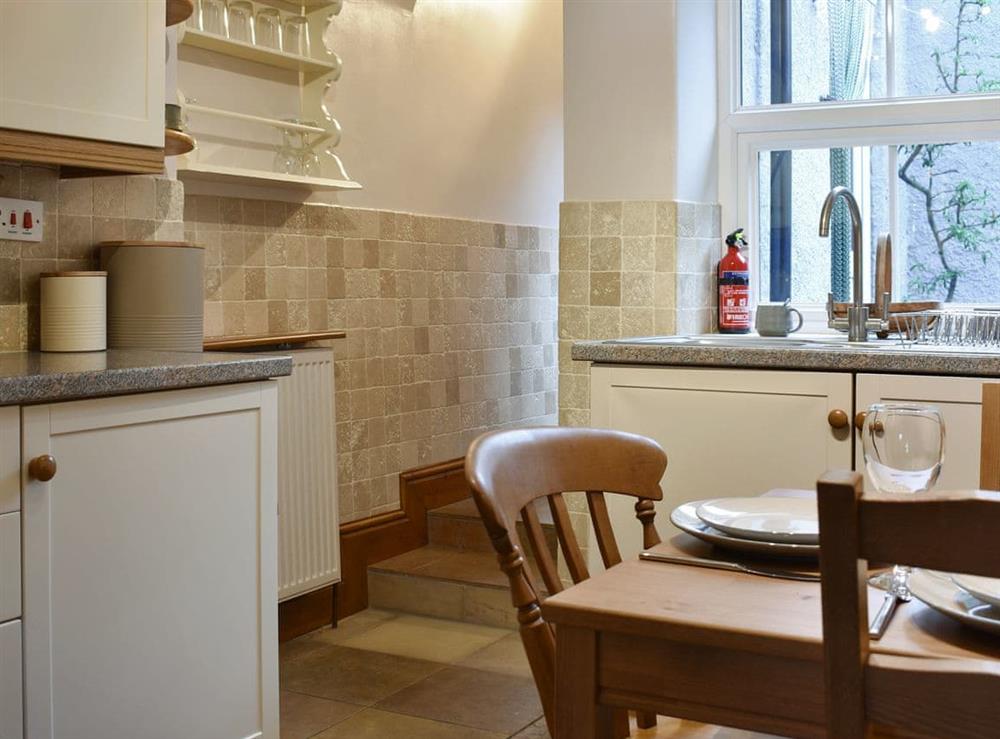 Well-equipped kitchen/diner at Slaters Cottage in Middleham, near Leyburn, North Yorkshire