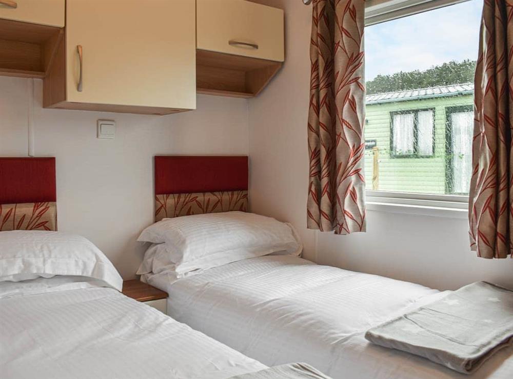 Twin bedroom at Slaters in Moota, Near Cockermouth, Cumbria