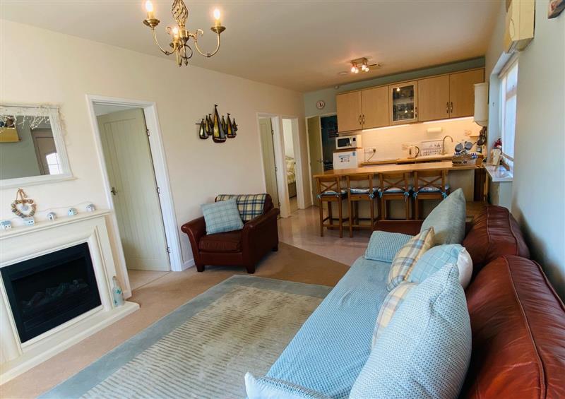 This is the living room at Sleepy Donkey Cottage, Weston near Sidmouth