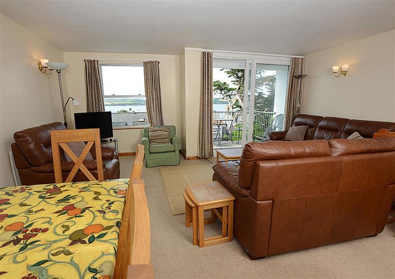 Relax in the living area at Slipway 14, Rock