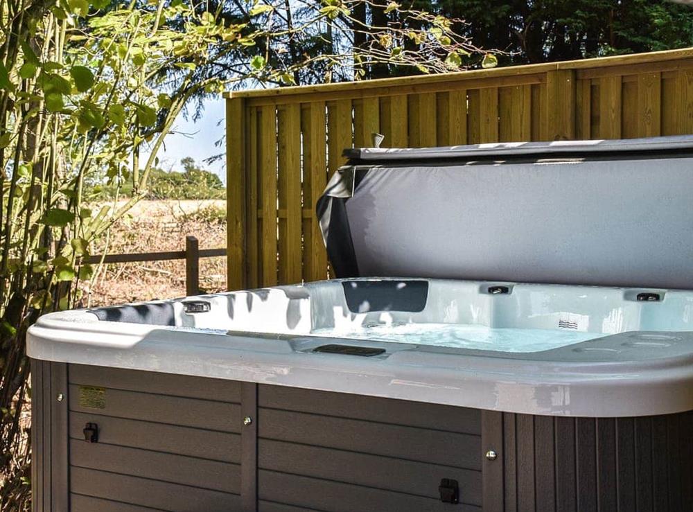 Hot tub at Sliver Birch in Colchester, Essex