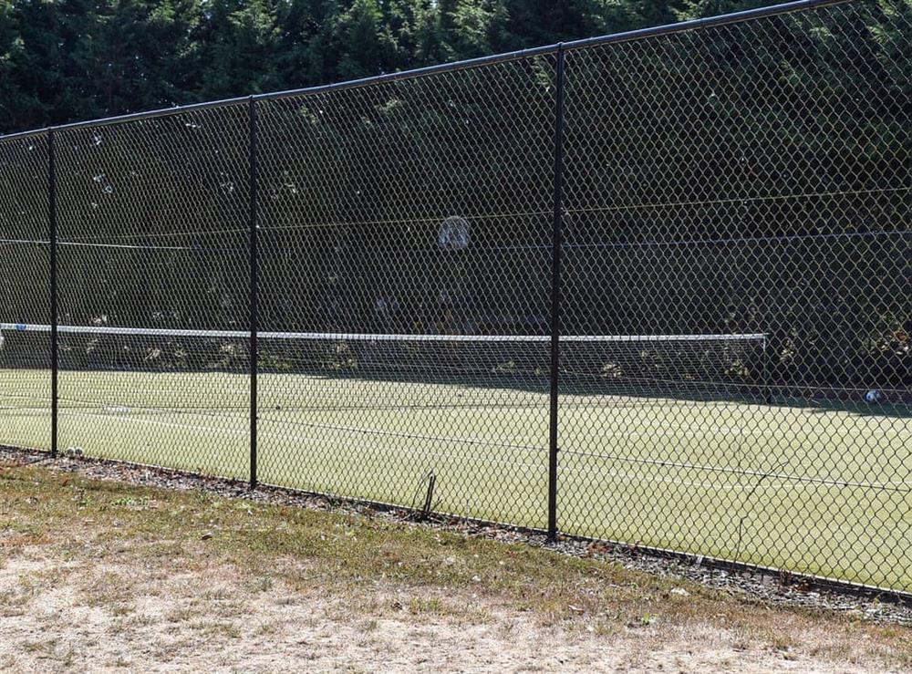 Tennis court at Sliver Birch in Colchester, Essex