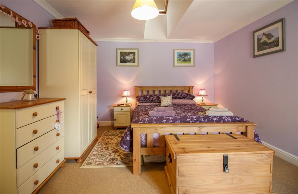 Bedroom at Sloe Cottage in Withiel near Wadebridge, Cornwall
