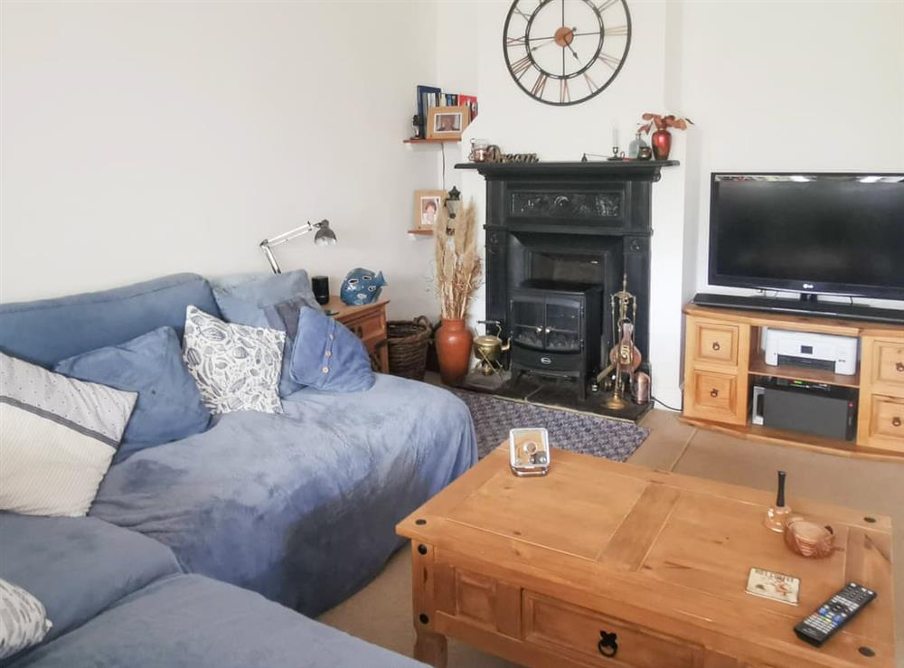 Living area at Slow MOcean in Whitstable, Kent