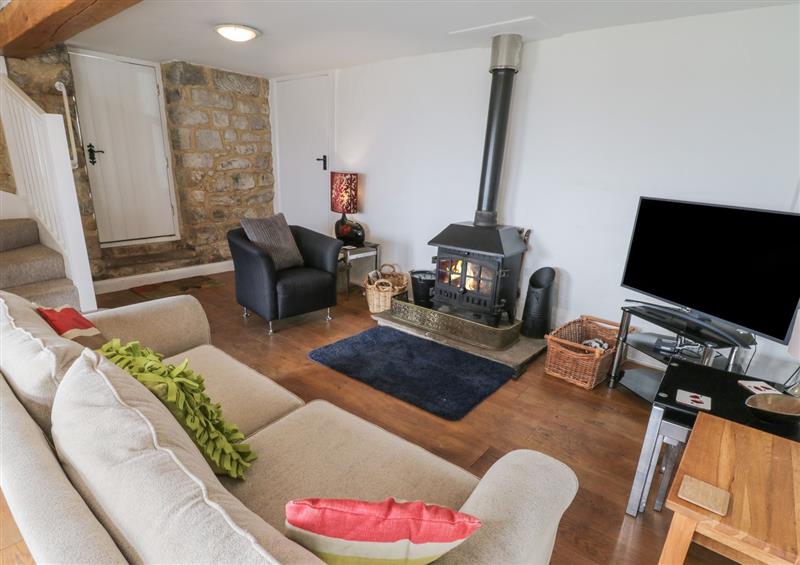 The living area at Small Barn, Borrowby near Staithes