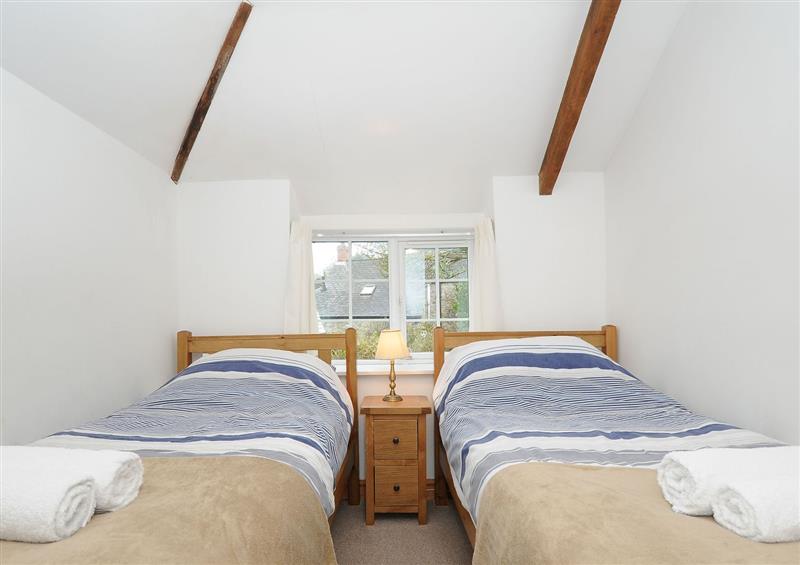 One of the bedrooms at Small Barn, Henwood near Upton Cross